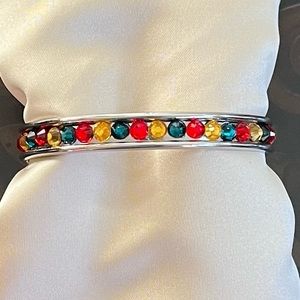 Rhinestone Cuff Bracelet